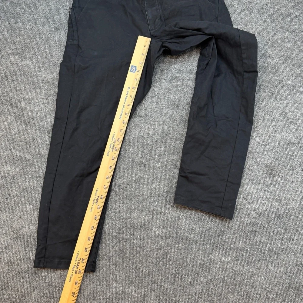 Nike Men's Cotton Blend Bonded Woven Black Cropped Pants Size 30, 876972-010